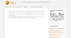 Desktop Screenshot of duurzamevacaturebank.nl